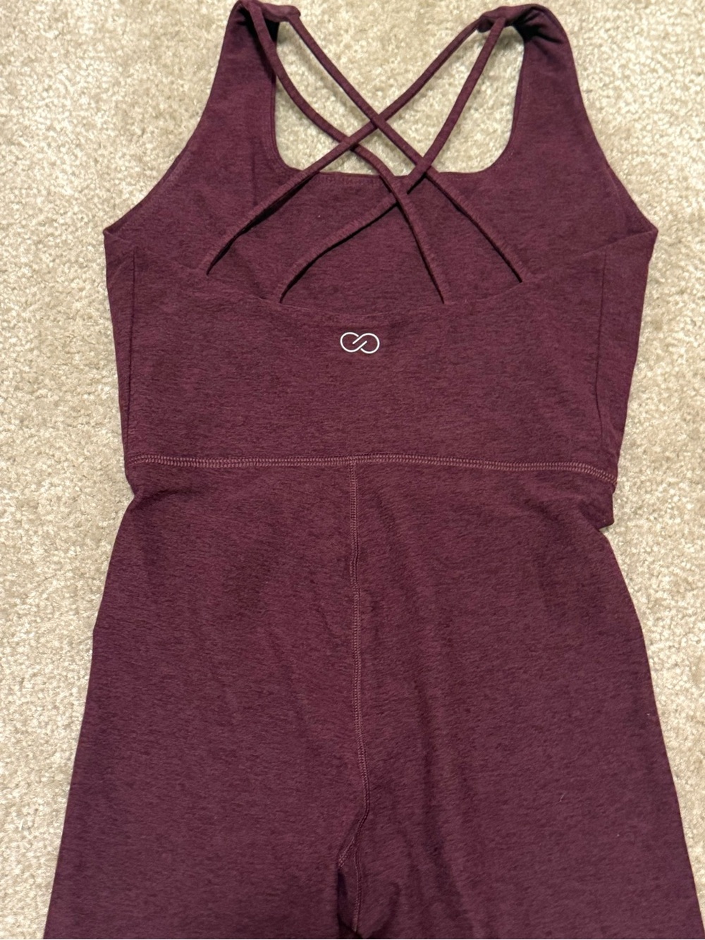 Calia  Maroon Stretch Active Jumper